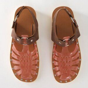 Acne Studios Jessee Leather Jelly Sandal Size 39 IT Great condition, barely worn